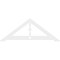 Ekena Millwork Pitch Artisan Architectural Grade PVC Gable Pediment, 60"W x 22 1/2"H x 1"P (9/12) GPP060X023X100ART - alternate 2